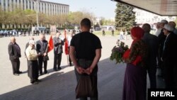 Під час акції в Дніпрі, 1 травня 2017 року