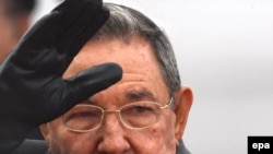 Кубанын президенти Рауль Кастро Москвада, 28-январь, 2009