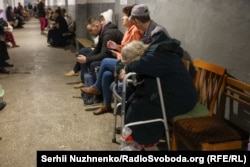 В укритті під час російської атаки, Київ, 24 квітня 2025 року