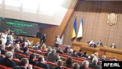 Заседание парламента Крыма, февраль 2010