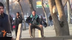 Один день на "рынке мардикоров" в Душанбе