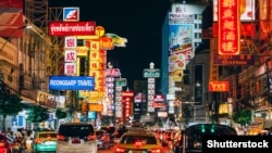 Бангкок (Тайлянд), зь якога беларуска вылецела ў М’янму 20 верасьня 2025 году. Ілюстрацыйнае фота