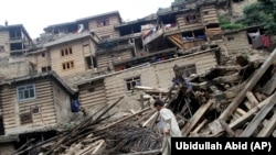 تخریبات ناشی از سیلاب ها در نورستان