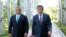 Венгриянын премьер-министри Виктор Орбан жана кыргыз президенти Сооронбай Жээнбеков. 
