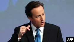 Дэвид Камерон, лидер консервативной партии Великобритании