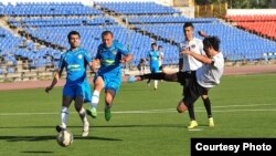 Tajik football players, undated