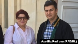 Xədicə İsmayıl və onun vəkili Fariz Namazlı