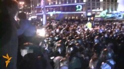 Сутичка навколо мікроавтобуса на Європейській площі