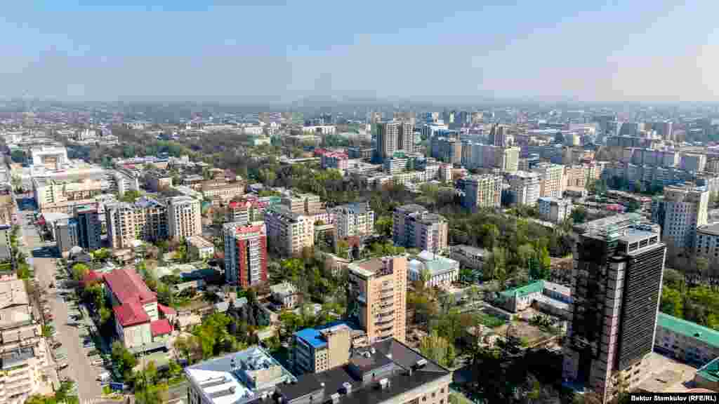 Карантиндин кучагындагы Бишкек. 20-апрель, 2020-жыл.&nbsp;