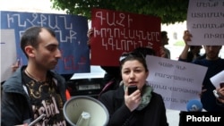 Акция протеста против повышения тарифа на газ, Ереван, 16 мая 2013 г. 