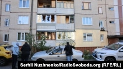 Орус армиясынын дрон соккусунун кесепети. Киев. Ноябрь, 2024-жыл. 
