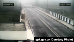 Здымак на мяжы Беларусі з Польшчай, Варшаўскі мост