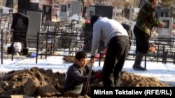 Бишкектеги Түштүк-батыш көрүстөнү.