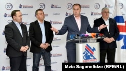 Зураб Абашидзе, Гия Цагареишвили и Давид Онопришвили призвали избирателей во втором туре парламентских выборов проголосовать за кандидатов «Грузинской мечты»