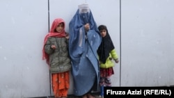 Дзеці-жабракі ў Кабуле, студзень 2020
