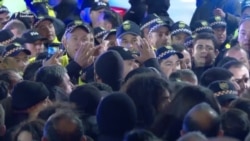 Відео нічних затримань у Тбілісі