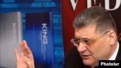 Лидер партии «Новые времена» Арам Карапетян