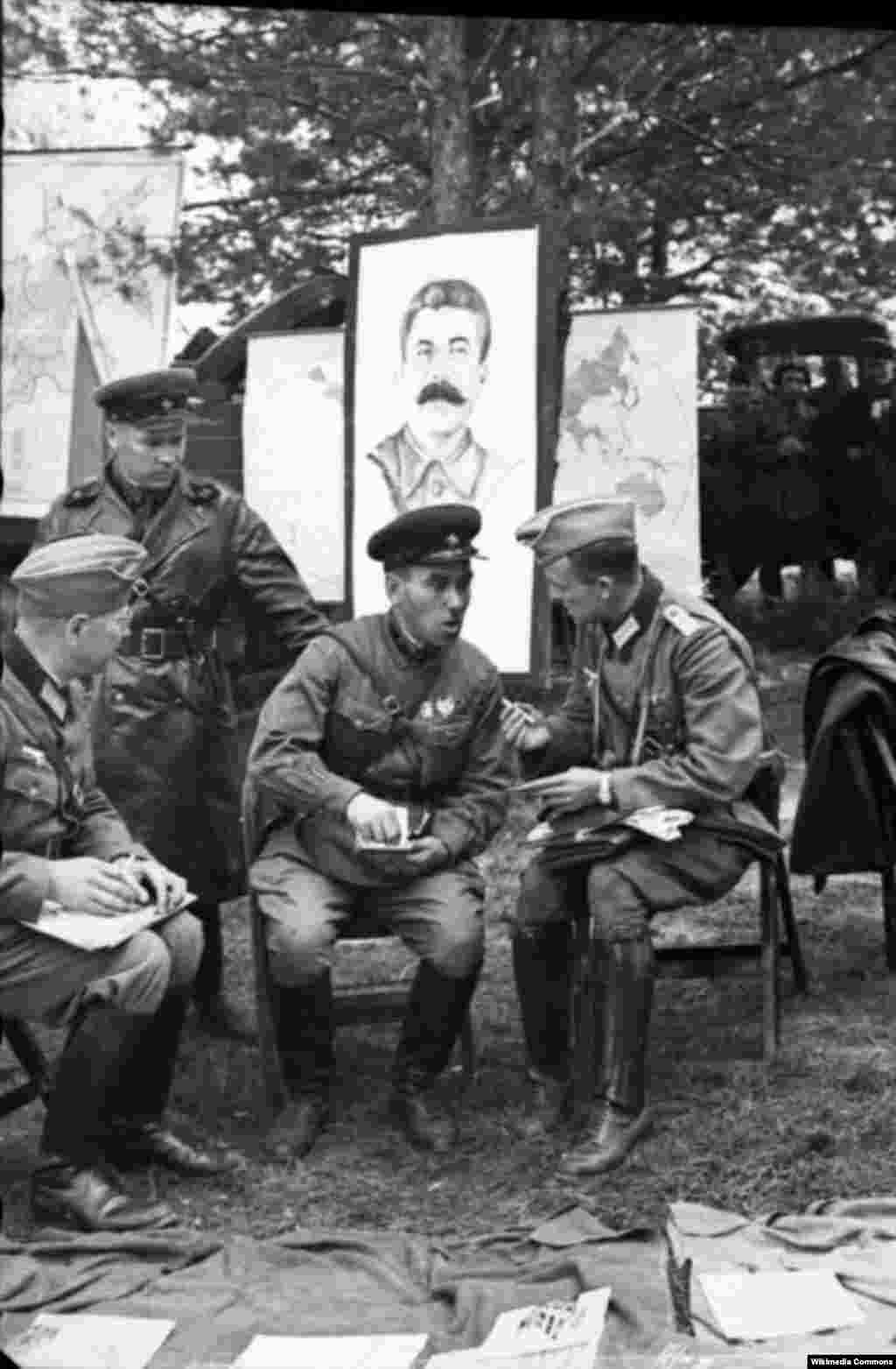 Радянсько-німецький парад у Бресті 22.09.1939