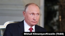 Ռուսաստանի նախագահ Վլադիմիր Պուտինը հարցազրույց է տալիս ORF-ին, Մոսկվա, 1-ը հունիսի, 2018թ․