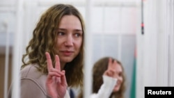 Катерина Андреева жана Дарья Чульцова.