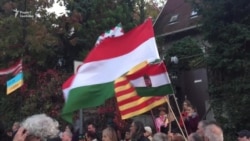 В Угорщині протестували проти ухваленого в Україні закону «Про освіту» (відео)