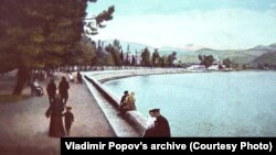 Набережная Сухуми, начало 20-го века (фотография Владимира Попова)