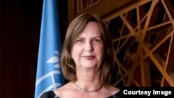 سوزان فرگوسن نماینده بخش زنان سازمان ملل متحد برای افغانستان