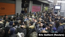 Ֆրանսիա - Փարիզի մետրոյի կայարաններից մեկում, 10-ը դեկտեմբերի, 2019թ․