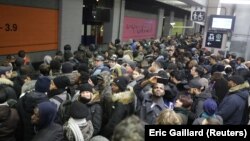 Ֆրանսիա - Գործադուլը Փարիզի մետրոյի ուղևորների համար լուրջ բարդություն է ստեղծել, 10-ը դեկտեմբերի, 2019թ.