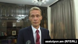 Новый консул РФ в Гюмри Александр Копнин, 28 июля 2017 г․  