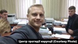 Активіст Віталій Шабунін отримує нову підозру, Київ, 18 січня 2018 року