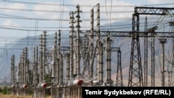 Кыргызстандагы электр линиялары. Иллюстрациялык сүрөт.