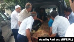 Похороны журналиста Расима Алиева