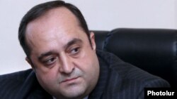 Արդարադատության նախարար Հովհաննես Մանուկյանը: Արխիվ: