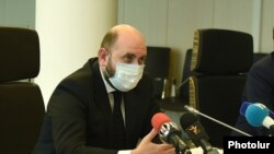 Հայաստանի կենտրոնական բանկի նախագահ Մարտին Գալստյան, 27-ը հոկտեմբերի, 2020թ.