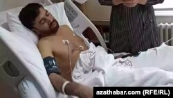 Aktiwist Baýram Allalyýew ýol hadysasyndan soň Stambulyň keselhanalarynyň birine ýerleşdirildi.