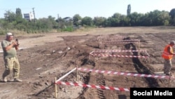 Одесса. НКВД курмандыктары массалык түрдө көмүлгөн көрүстөн. 