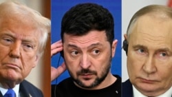 Дональд Трамп, Владимир Зеленский и Владимир Путин