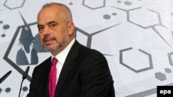 Albanian Prime Minister Edi Rama