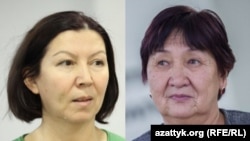 Динара Ошурахунова жана Азиза Абдирасулова 