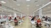 Armenia - Workers at a new textile factory in Yerevan, 5Oct2017.