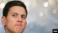 Дэвид Милибанд, вазири пешини умури хориҷии Бритониё