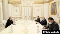 Վարչապետ Փաշինյանը Երևանում բանակցում է ԵԱՀԿ Մինկսի խմբի համանախագահների հետ։ Սեպտեմբեր, 2021