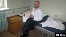 Хворы ў Багушэўскім шпіталі для сухотнікаў. Архіўнае фота