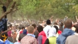 Migrants Teargassed At Greek-Macedonian Border