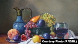 Садык Мурзахановдун кыл калемине таандык сүрөт