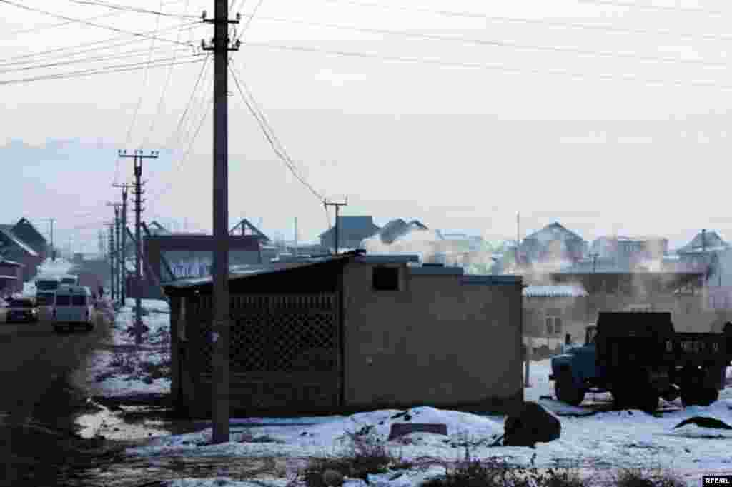 Бишкекские новостройки зимой #20