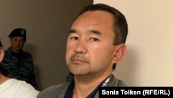 Азаматтық белсенді Ербол Есхожин. 