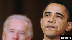 Президент Барак Обама Өкүлдөр палатасы саламаттыкты сактоо системасын реформалоону колдогондон кийин Ак Үйдө билдирүү жасады, 21-март 2010-жыл, Вашингтон