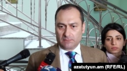 Министр юстиции Артак Зейналян (архив)